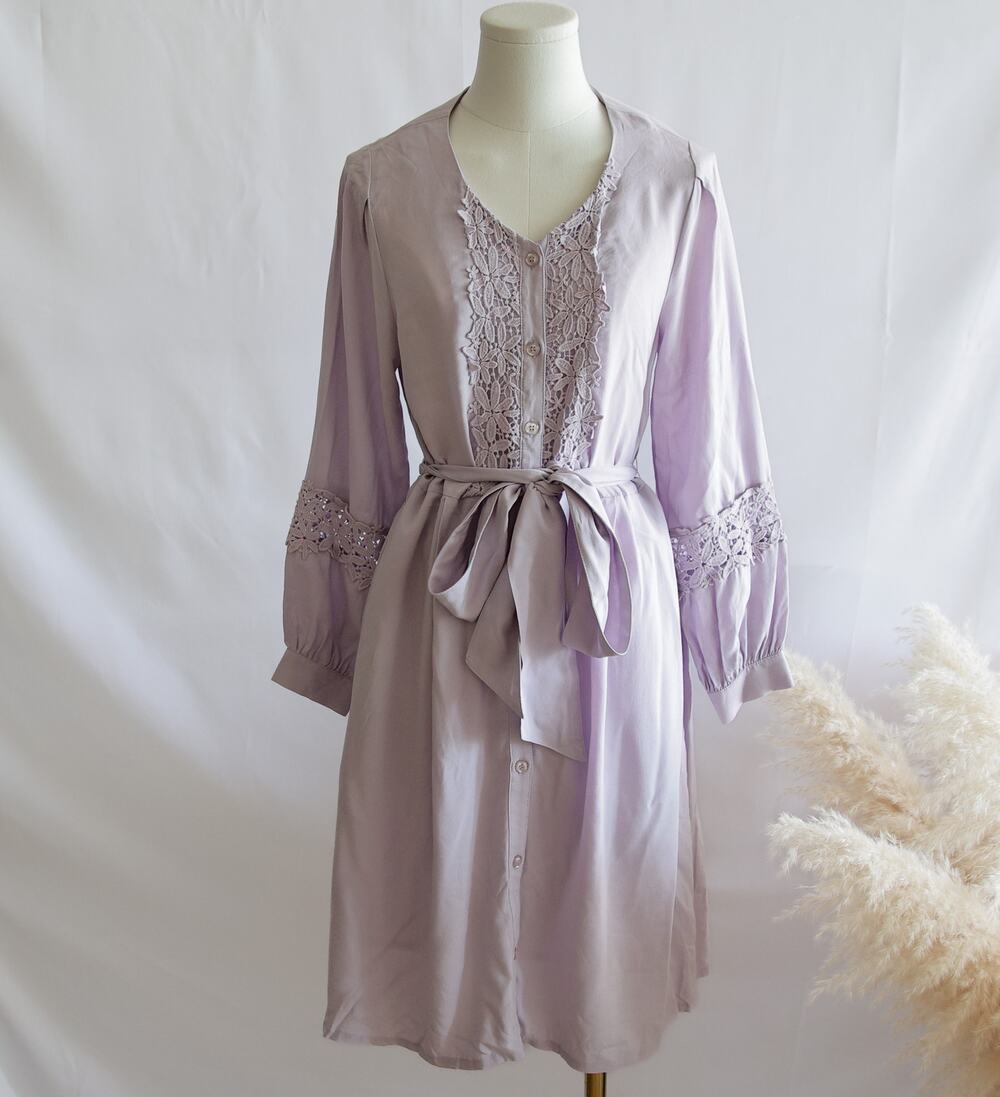 31 Sons De Mode Lilac Lolita Japanese Country dress size S